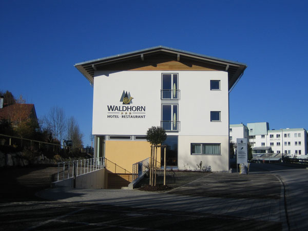 Neubau eines Gästehauses mit Tiefgarage beim Hotel Waldhorn, Kempten