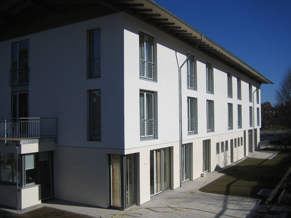 Neubau eines Gästehauses mit Tiefgarage beim Hotel Waldhorn, Kempten