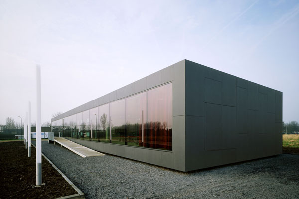 Neubau eines Ausstellungs- und Schulungspavillion, Zevenbergen (Holland)