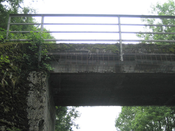 Straßenbrücke über die Bahnlinie Buchloe-Lindau, Bahn-km 126,128, Maria-Thann