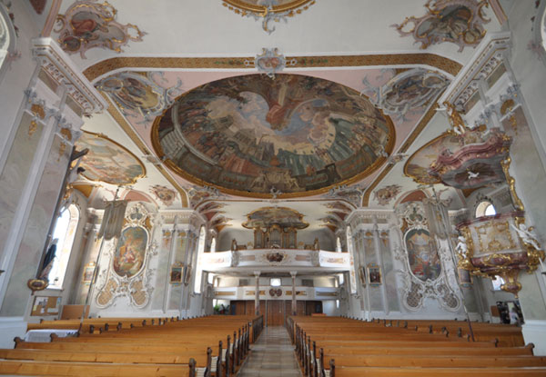 Kath. Pfarrkirche St. Pankratius, Dachinstandsetzung, Wiggensbach