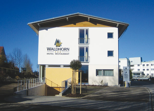 Neubau eines Anbaus am Eingangsbereich, Hotel Waldhorn, Kempten