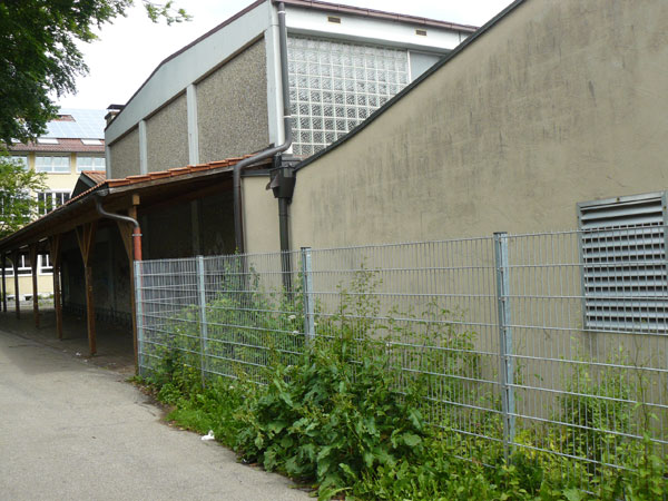 Turnhalle 1, Lindenschule, Maserstraße 2 (alte Turnhalle), Memmingen