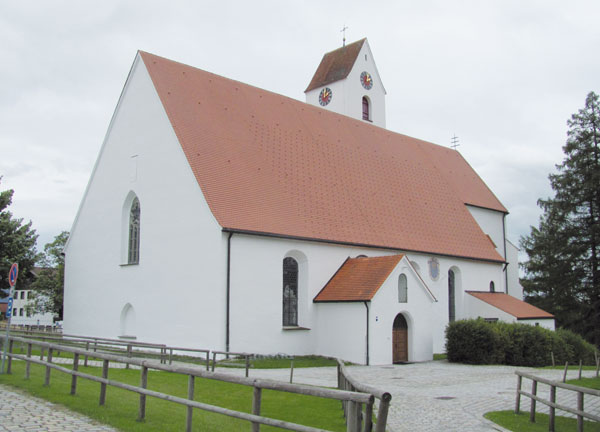 Kath. Pfarr- und Wallfahrtkirche Maria Rain, Beseitigung von Sturmschäden