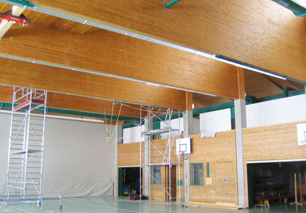 Umbau der bestehenden Zweifach-Turnhalle Wiggensbach