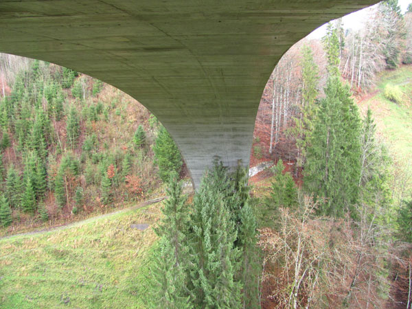 Brückenhauptprüfung für die Argentobelbrücke, BW 8326/607