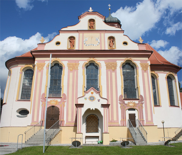 Kath.Pfarr- u. Wallfahrtskirche Hl. Kreuz Mindelzell