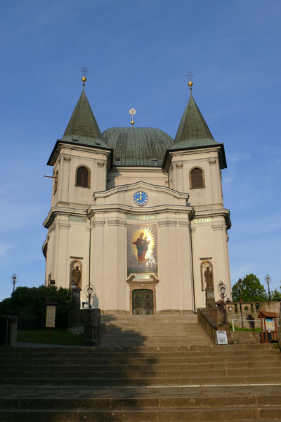 Wallfahrtskirche Svaty Hostym (Tschechien)