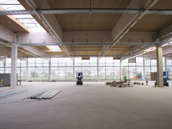 Neubau Produktionshalle in Elchingen, AMS Gugelfuss GbR
