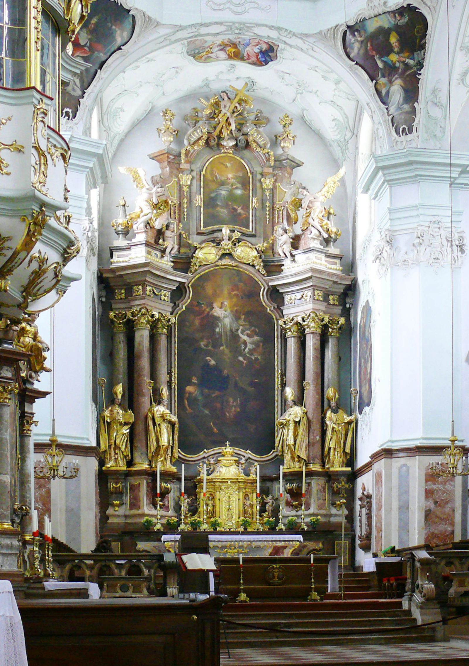 Stiftskirche St. Peter in Salzburg, Österreich
