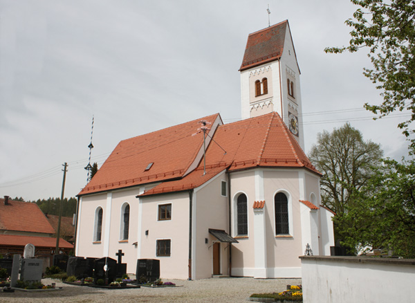 Kath. Pfarrkirche St. Rupert in Oberdießen