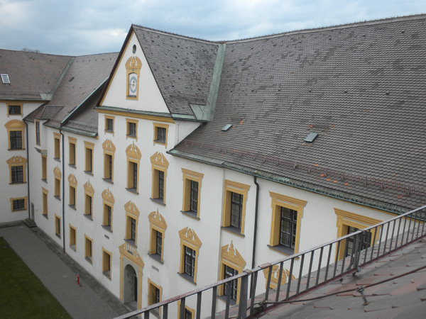 Residenz Kempten, Mittelflügel Dachstuhlinstandsetzung