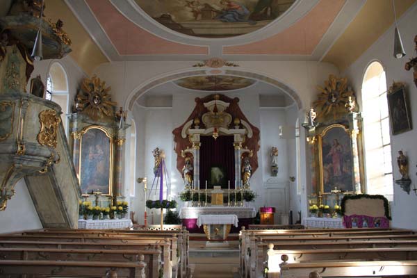 Kath. Kirche Mariä Heimsuchung in Hochgreut