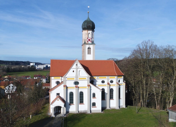 Kath. Wallfahrtskirche St. Ottilia in Hörmanshofen