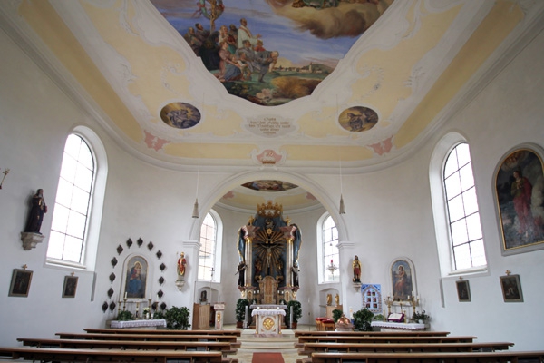 Kath. Pfarrkirche St. Afra in Lachen-Benningen