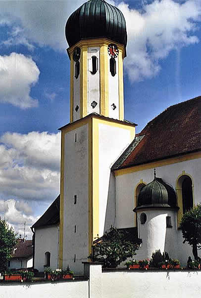 Kath. Pfarrkirche St. Andreas, Roßhaupten